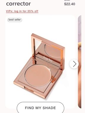 tarte Colored Clay CC Undereye Corrector.